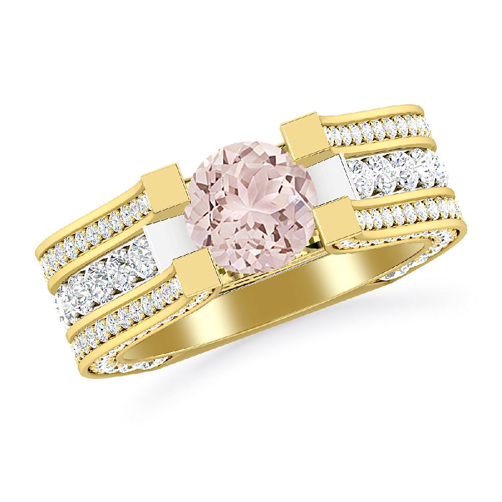 Yellow Gold - Morganite