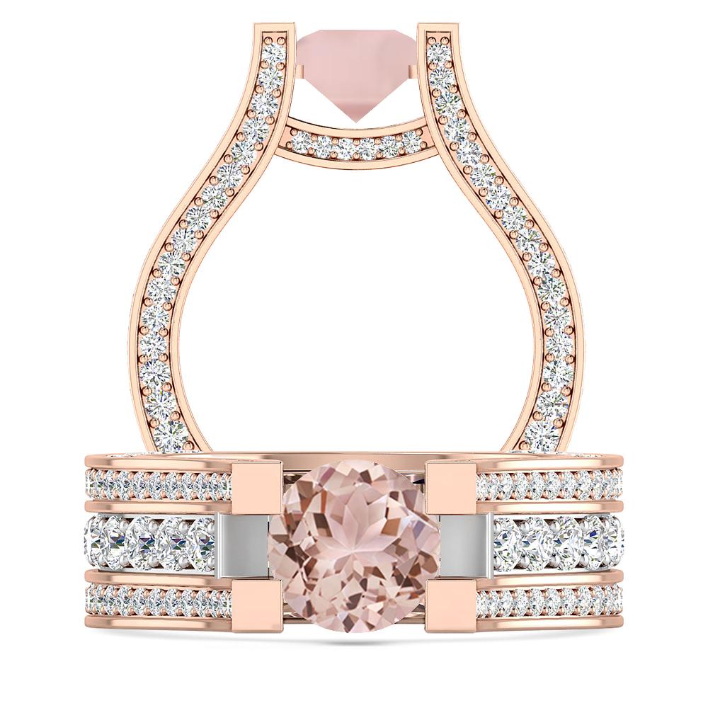 Rose Gold - Morganite