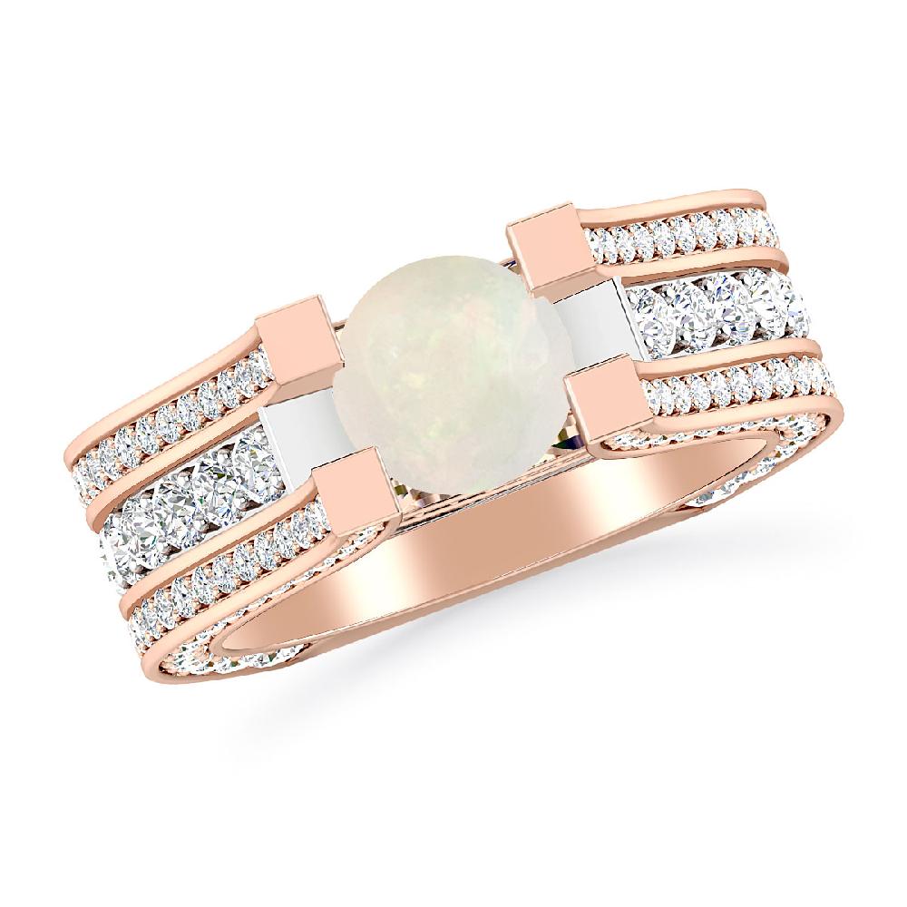 Rose Gold - Opal