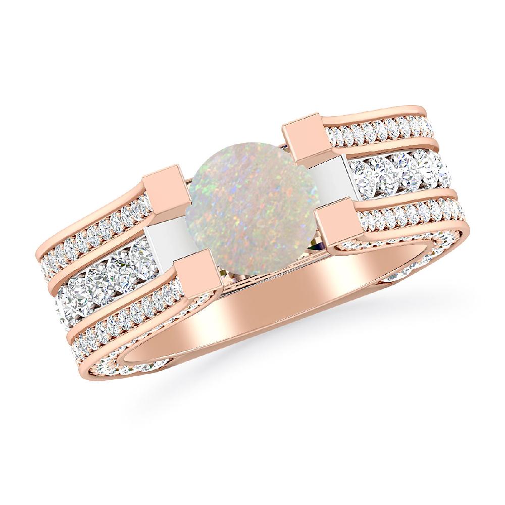 Rose Gold - Opal