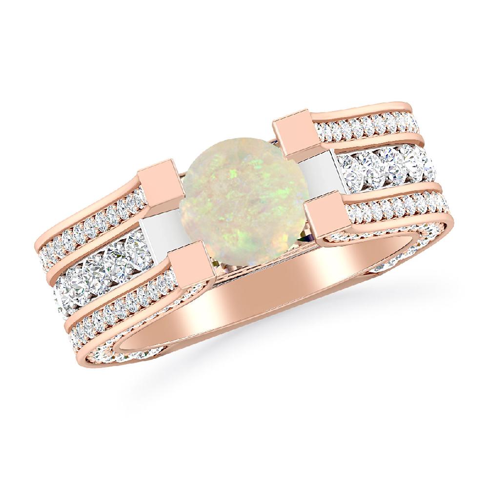 Rose Gold - Opal