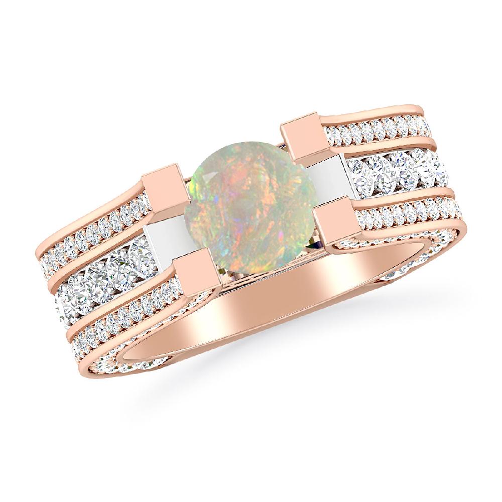 Rose Gold - Opal