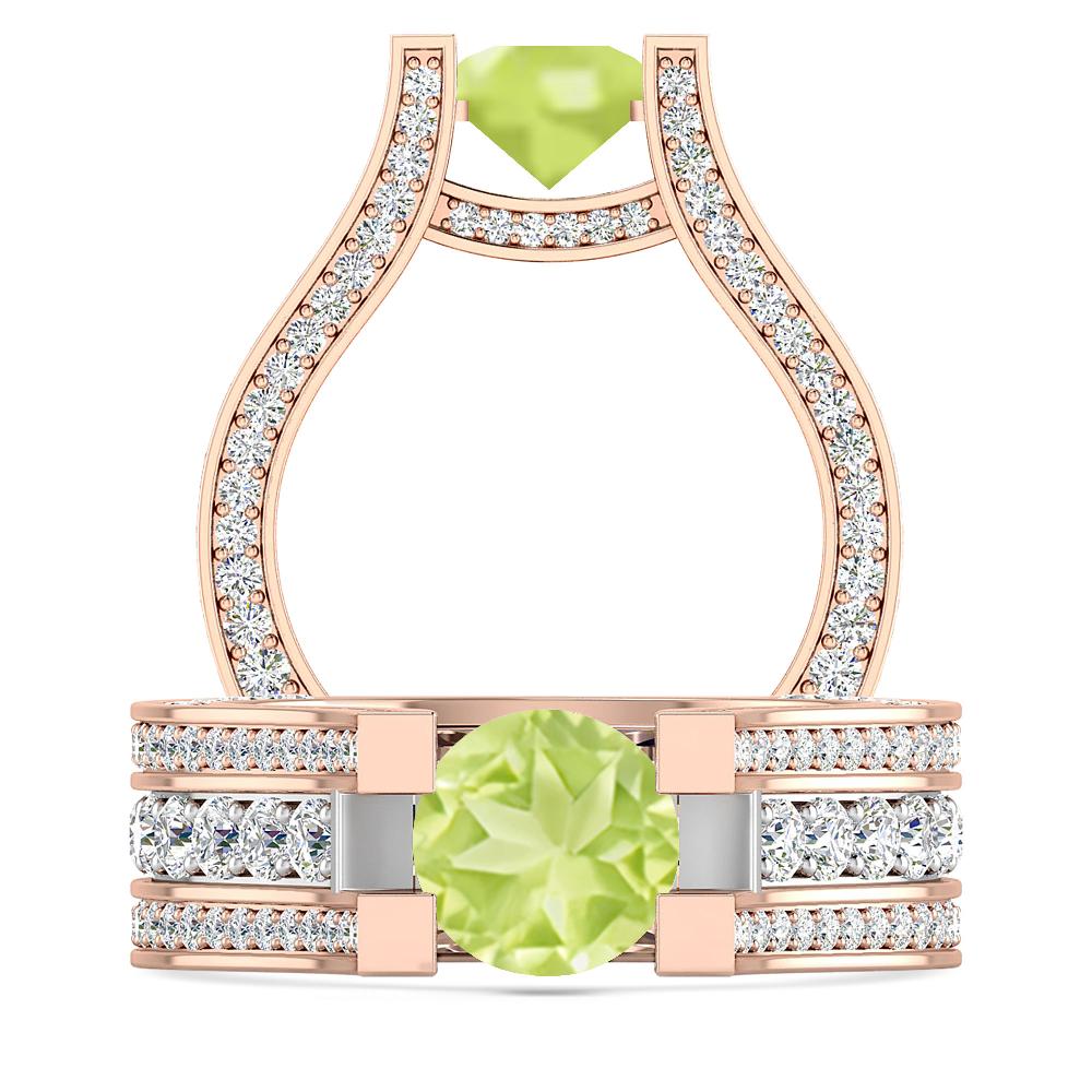 Rose Gold - Peridot