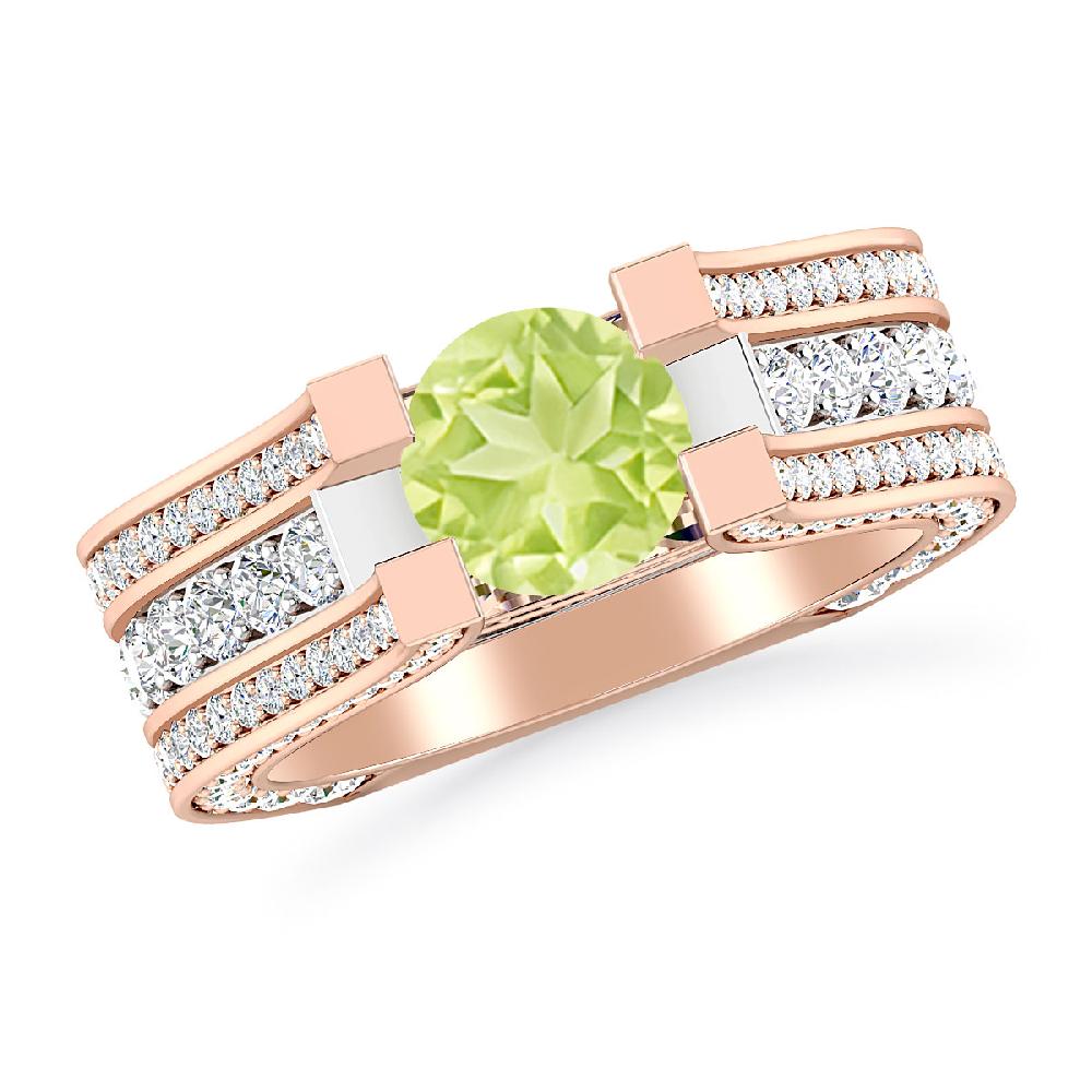 Rose Gold - Peridot