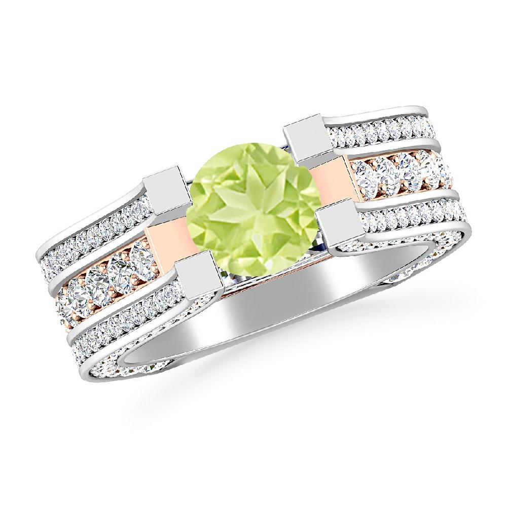 White Gold - Peridot