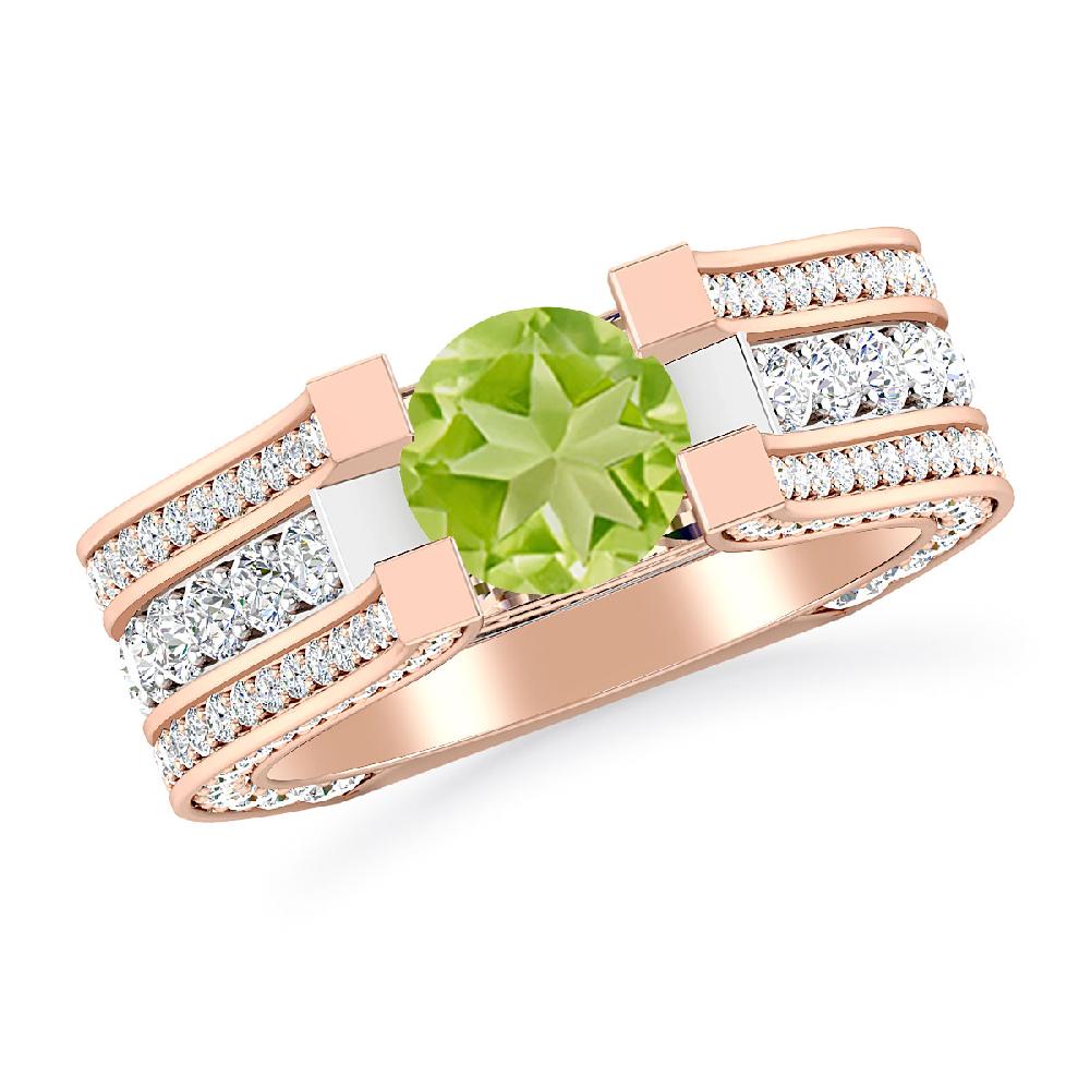 Rose Gold - Peridot