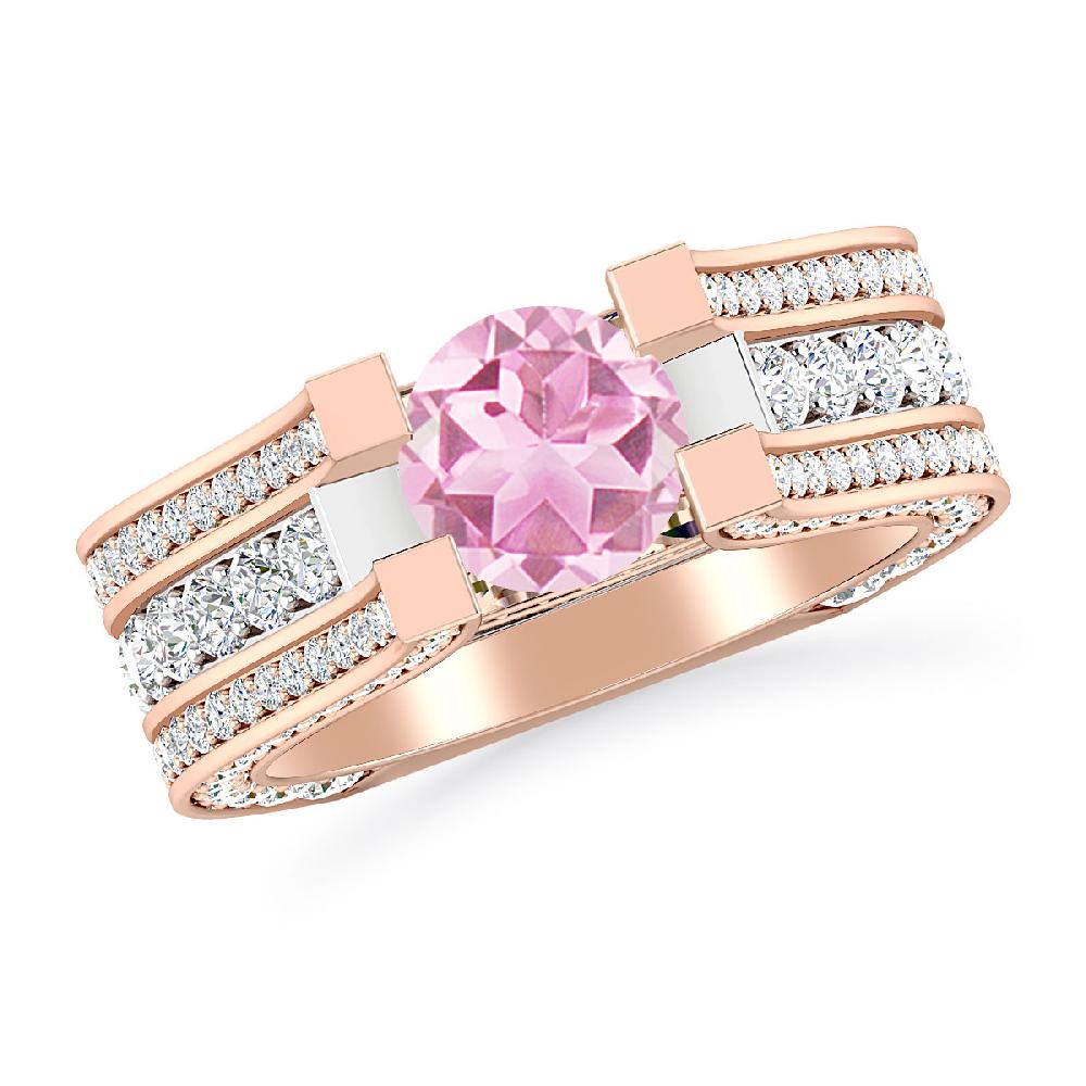 Rose Gold - Pink Tourmaline