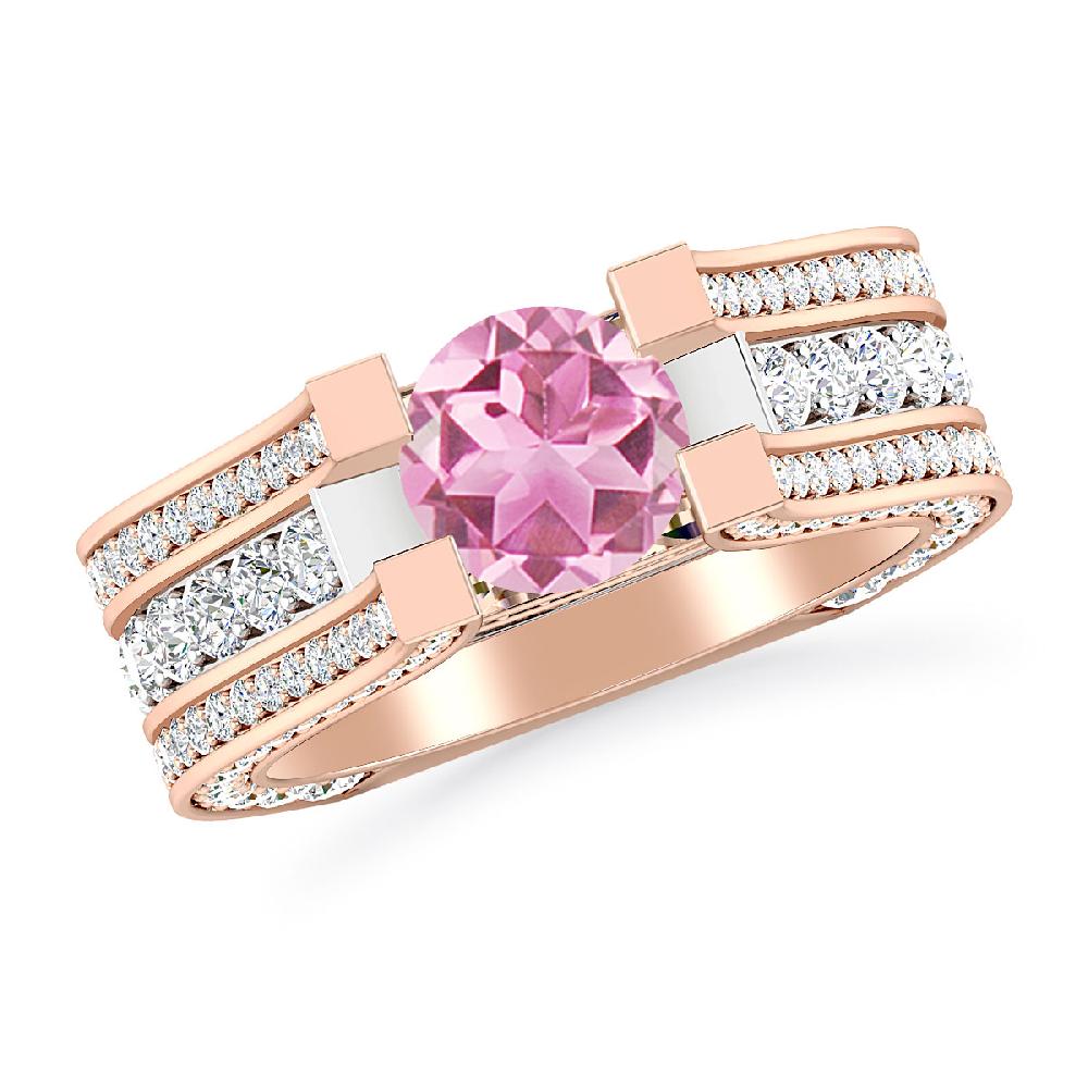 Rose Gold - Pink Tourmaline