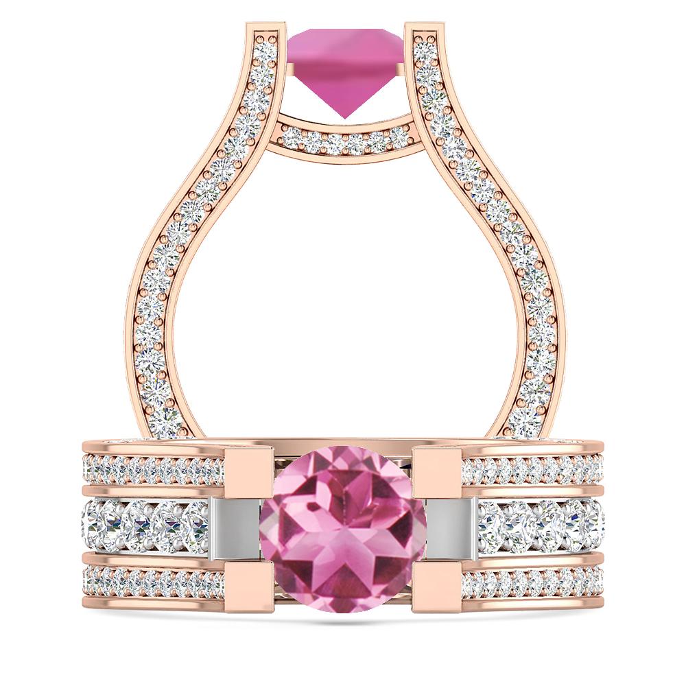 Rose Gold - Pink Tourmaline