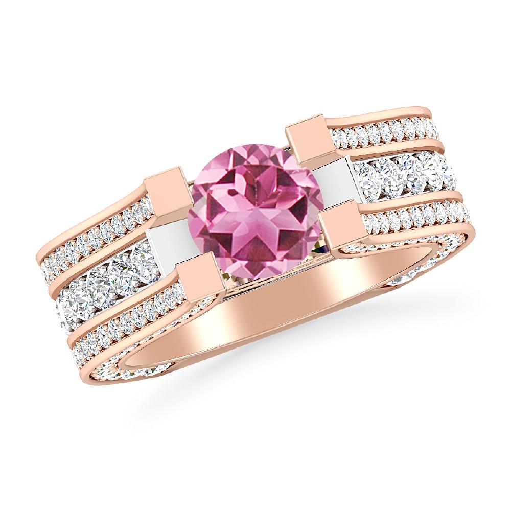 Rose Gold - Pink Tourmaline