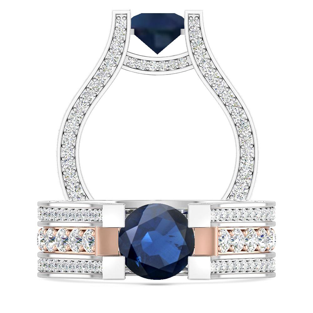 White Gold - Sapphire