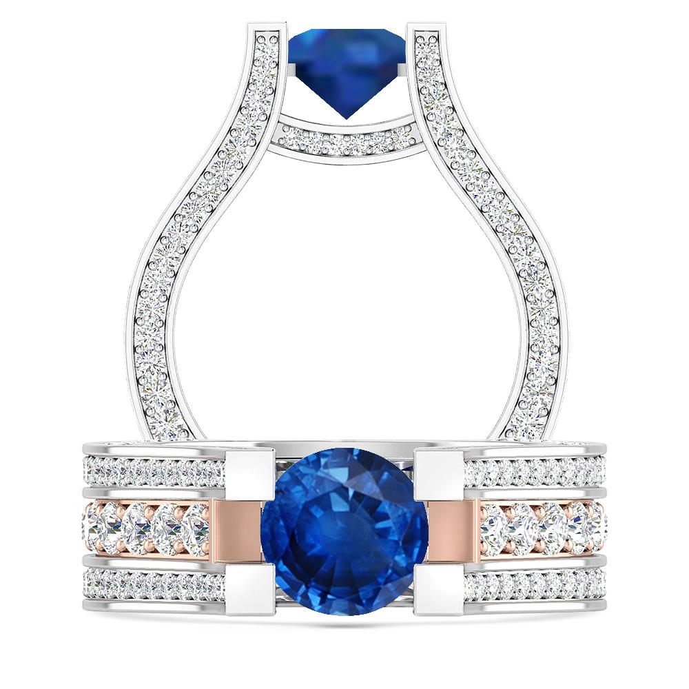 White Gold - Sapphire