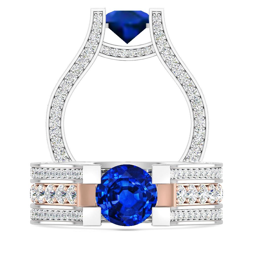 White Gold - Sapphire