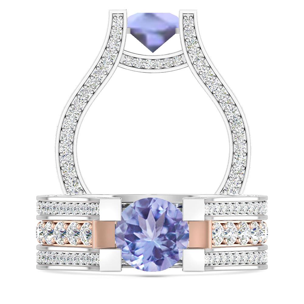 White Gold - Tanzanite