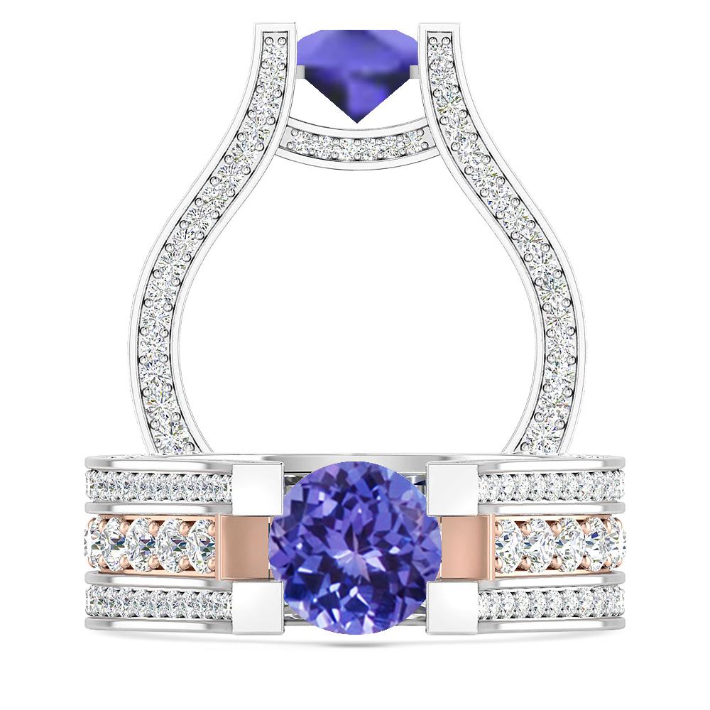 White Gold - Tanzanite