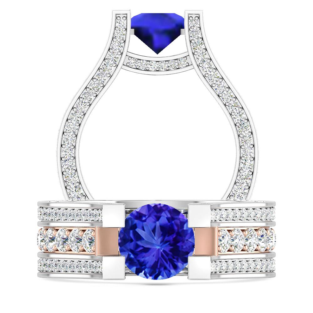 White Gold - Tanzanite