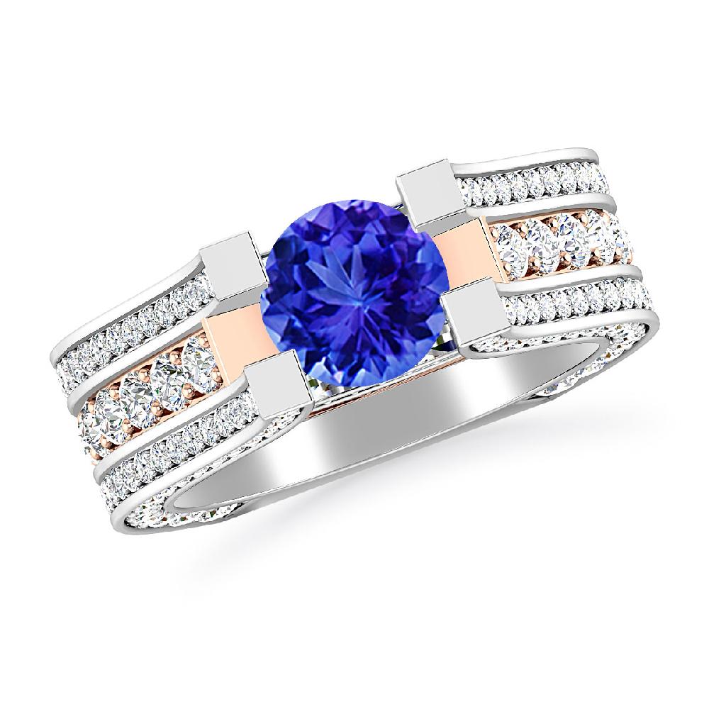 White Gold - Tanzanite