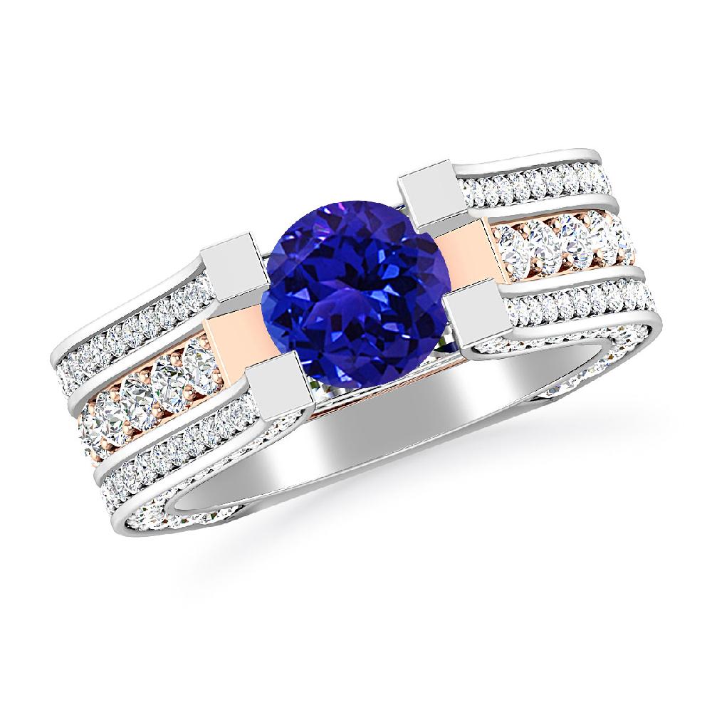 White Gold - Tanzanite