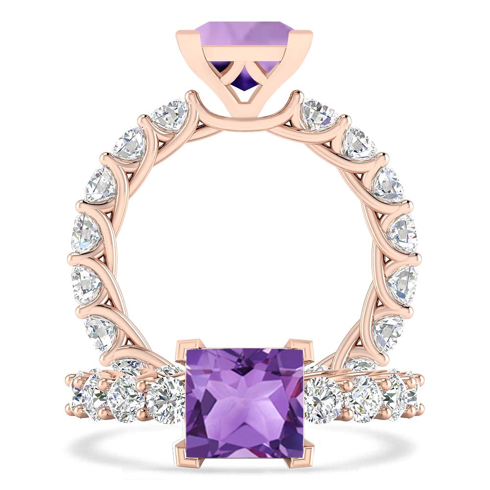 Rose Gold - Amethyst