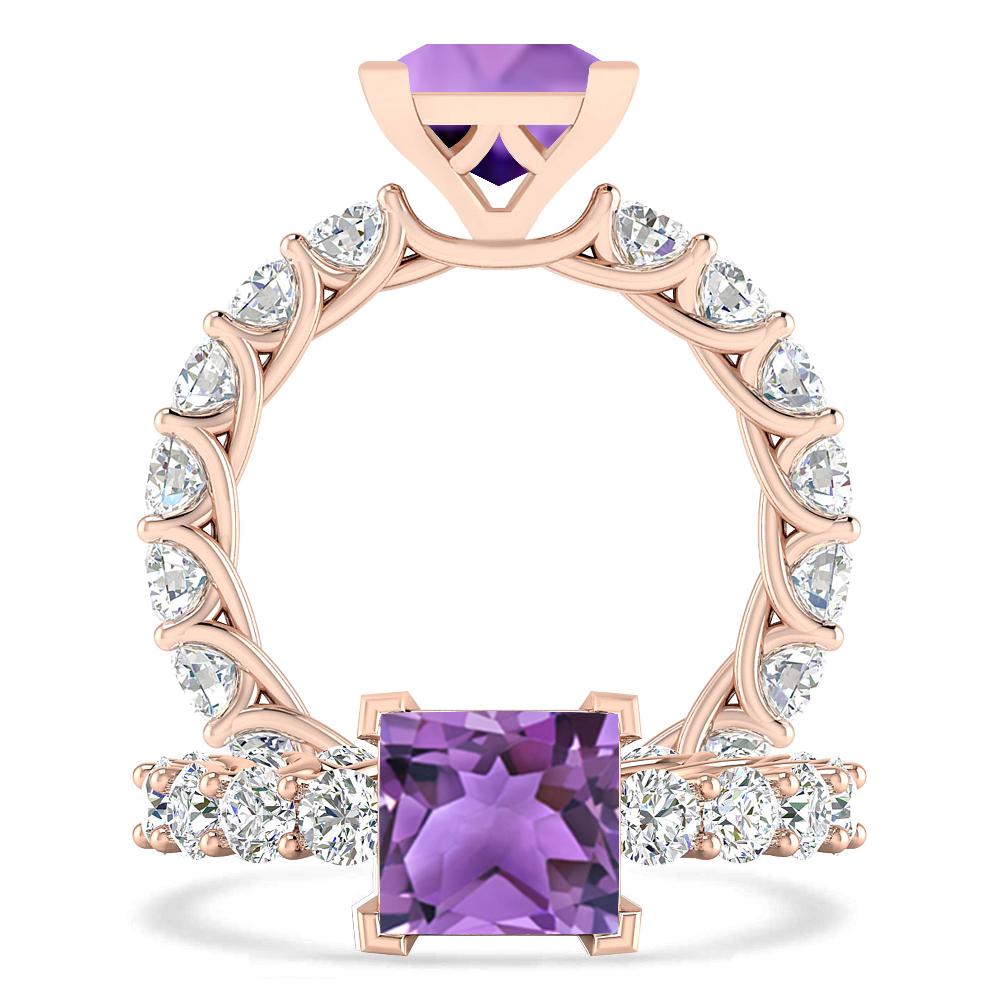 Rose Gold - Amethyst