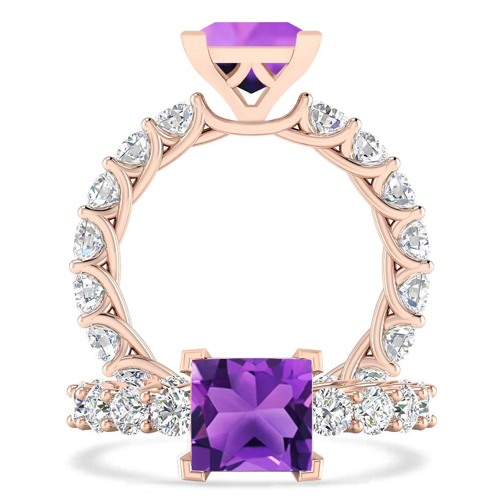 Rose Gold - Amethyst