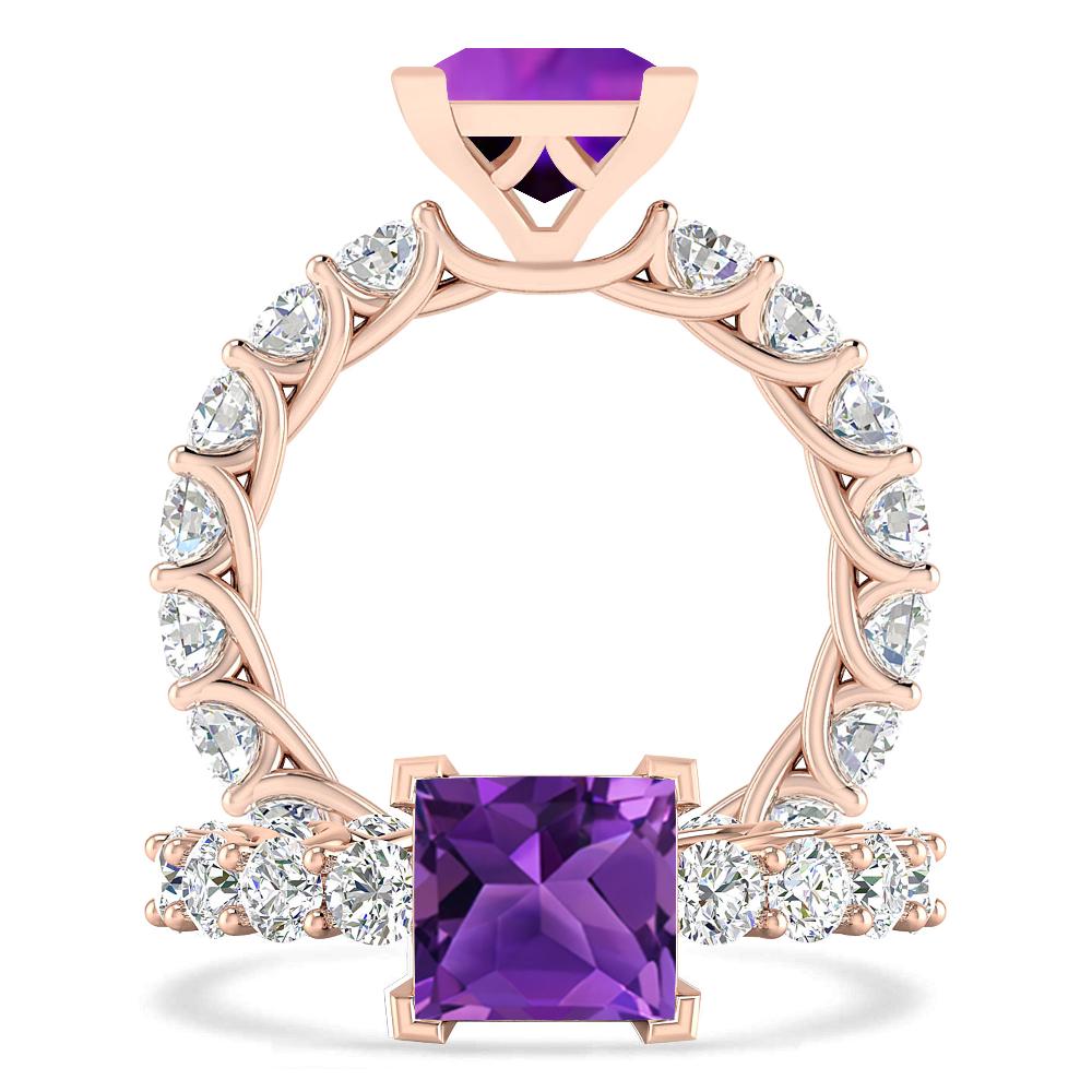 Rose Gold - Amethyst