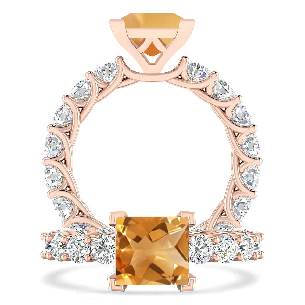 Rose Gold - Citrine