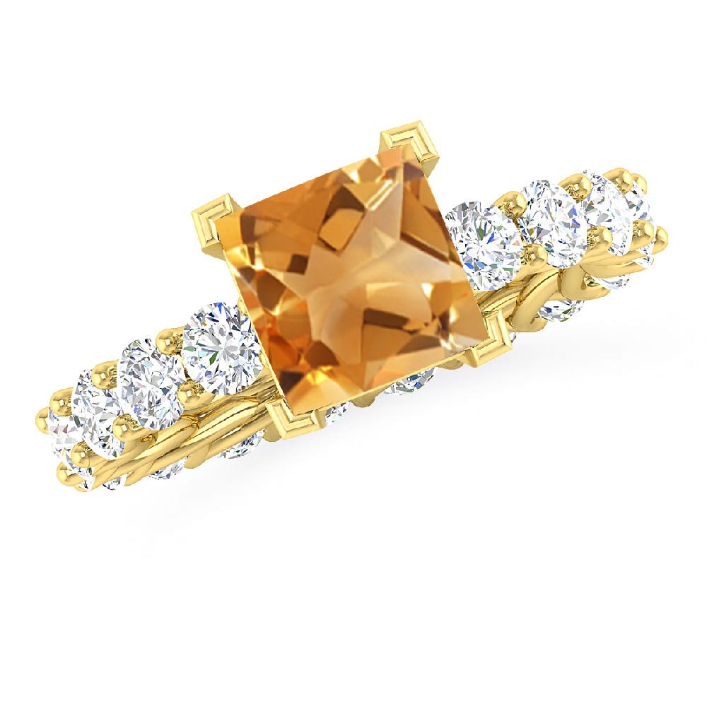 Yellow Gold - Citrine