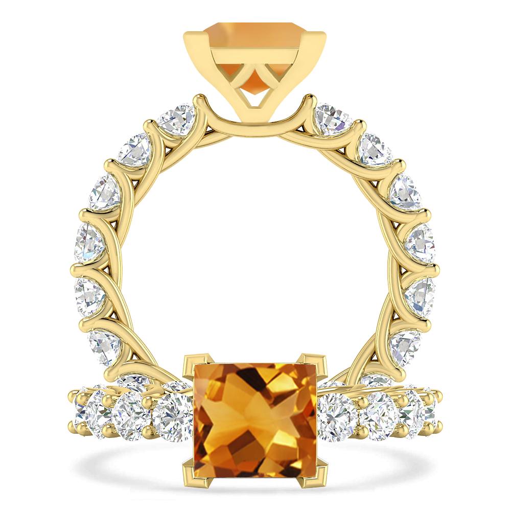 Yellow Gold - Citrine