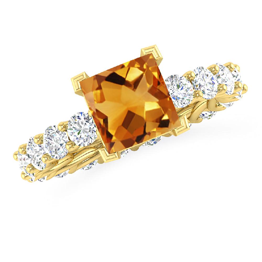 Yellow Gold - Citrine