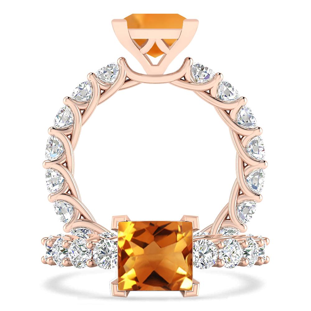 Rose Gold - Citrine