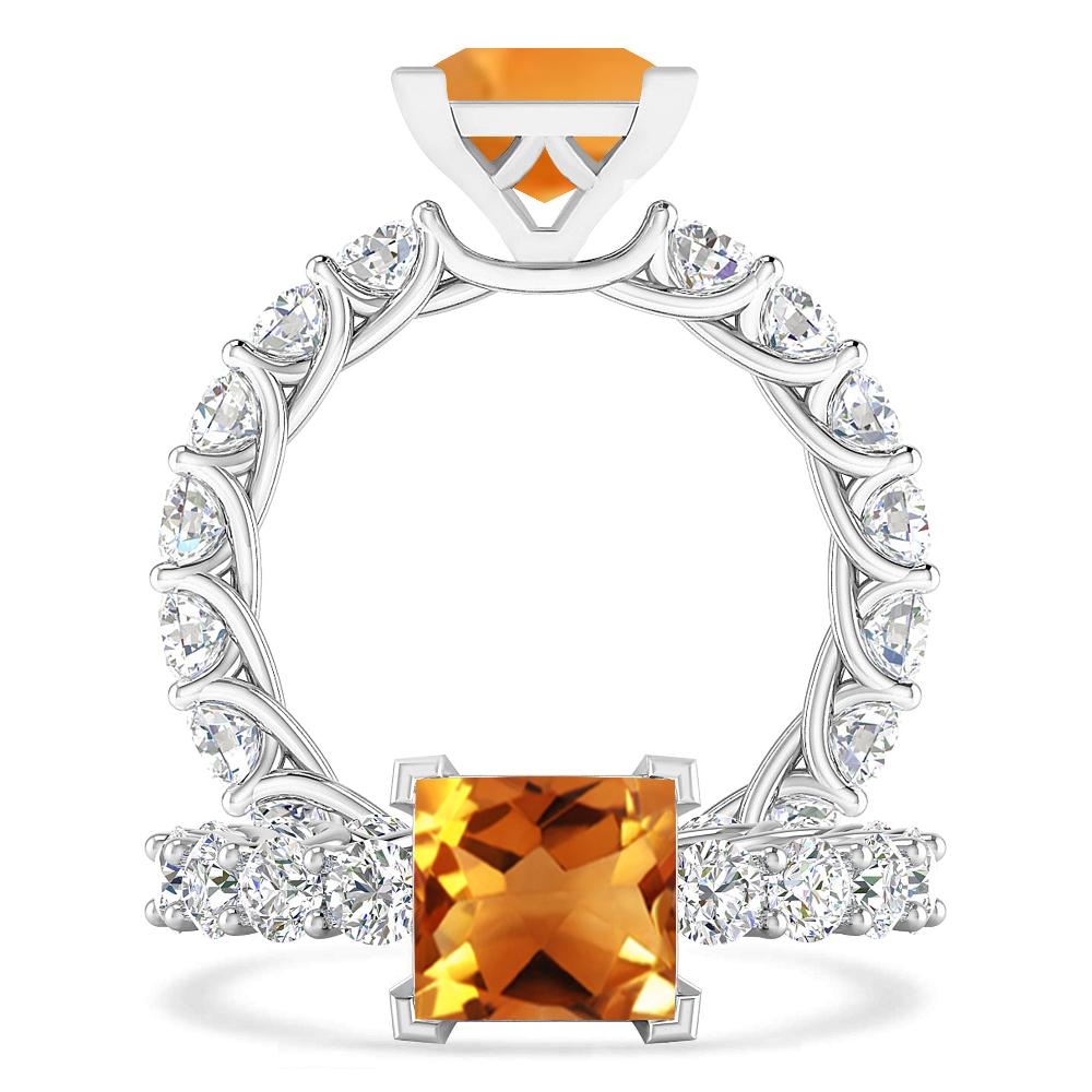 White Gold - Citrine