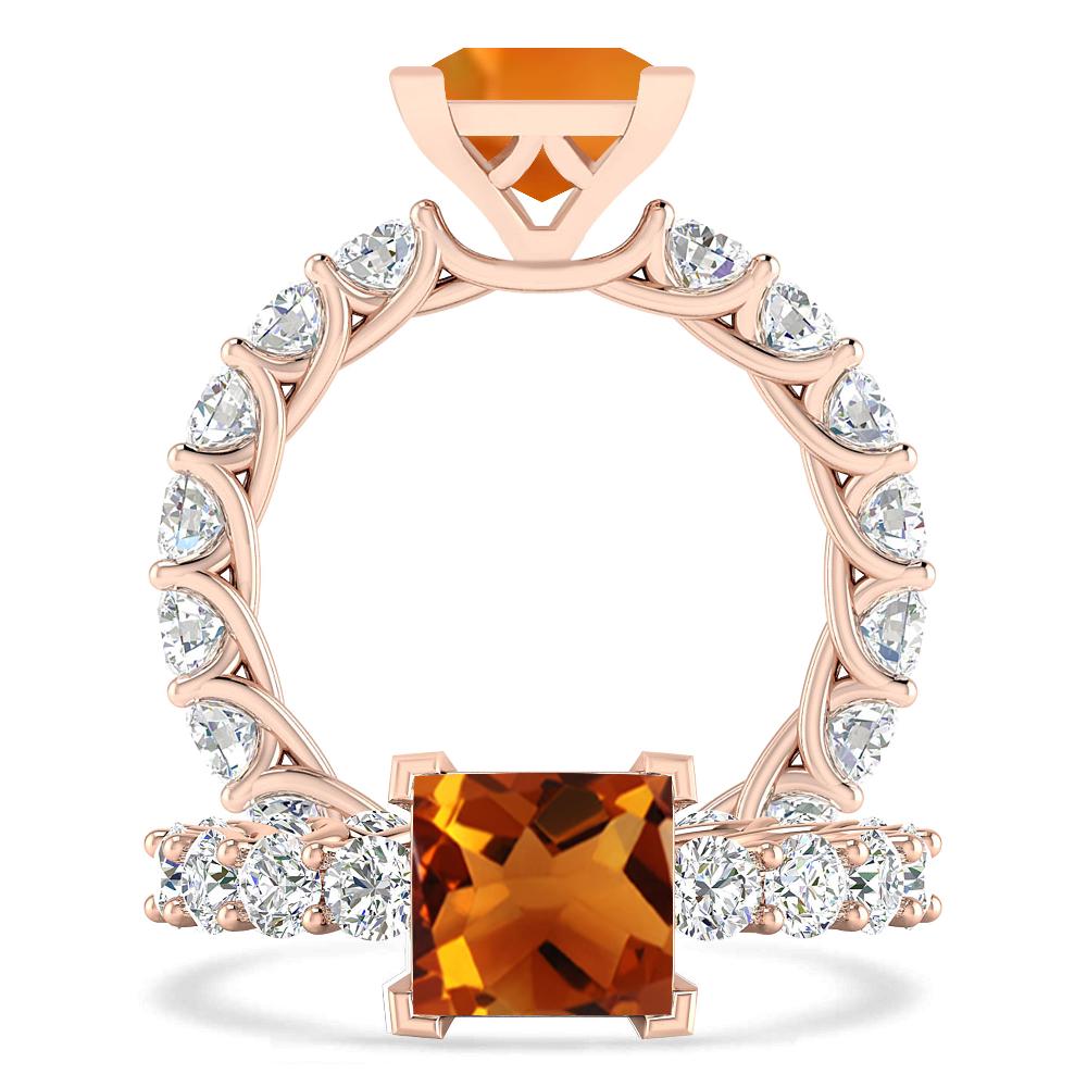 Rose Gold - Citrine