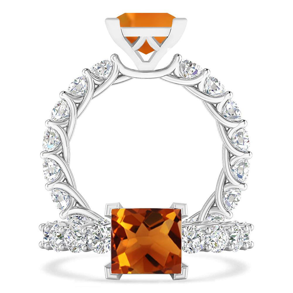 White Gold - Citrine