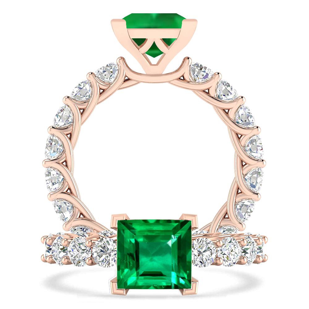 Rose Gold - Emerald