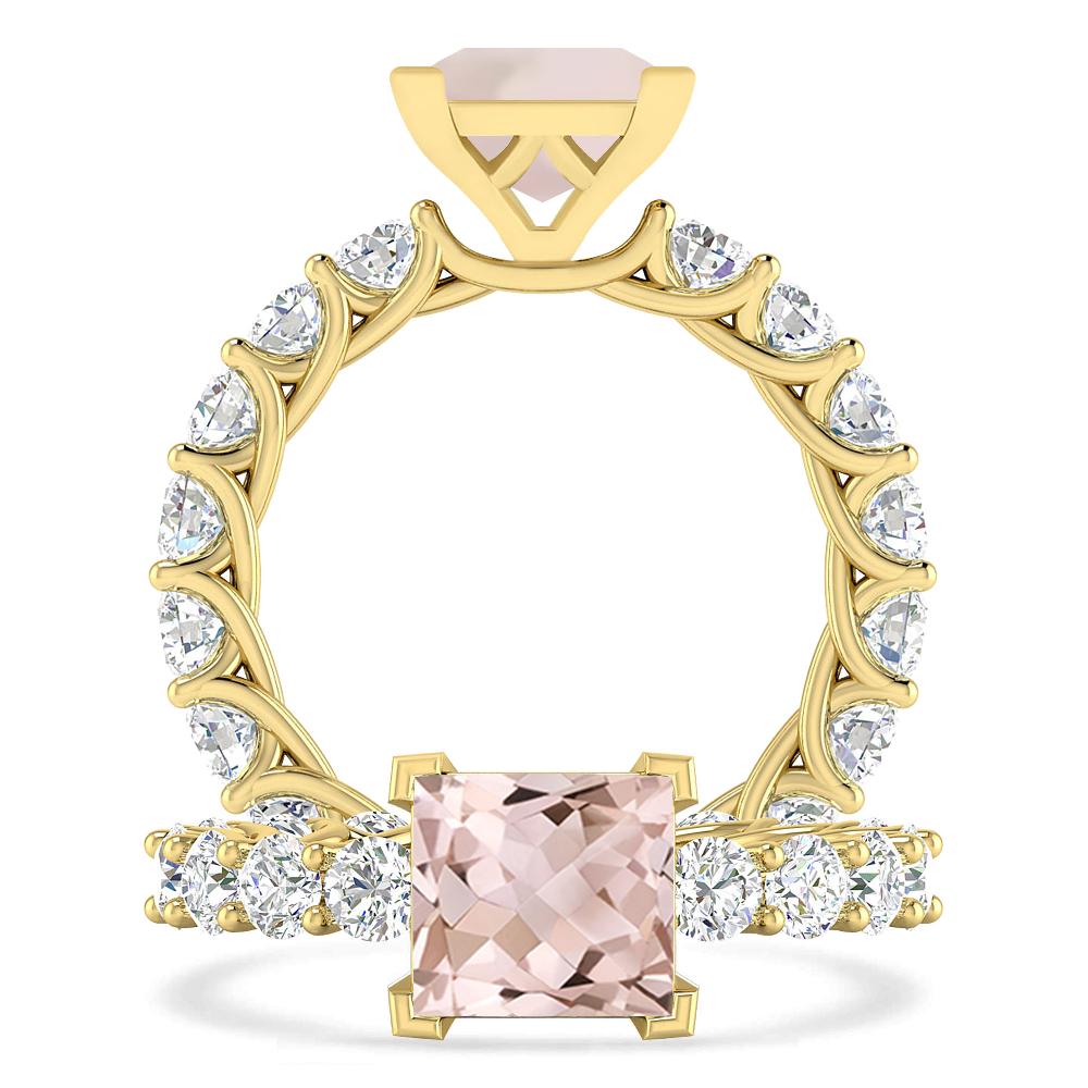 Yellow Gold - Morganite