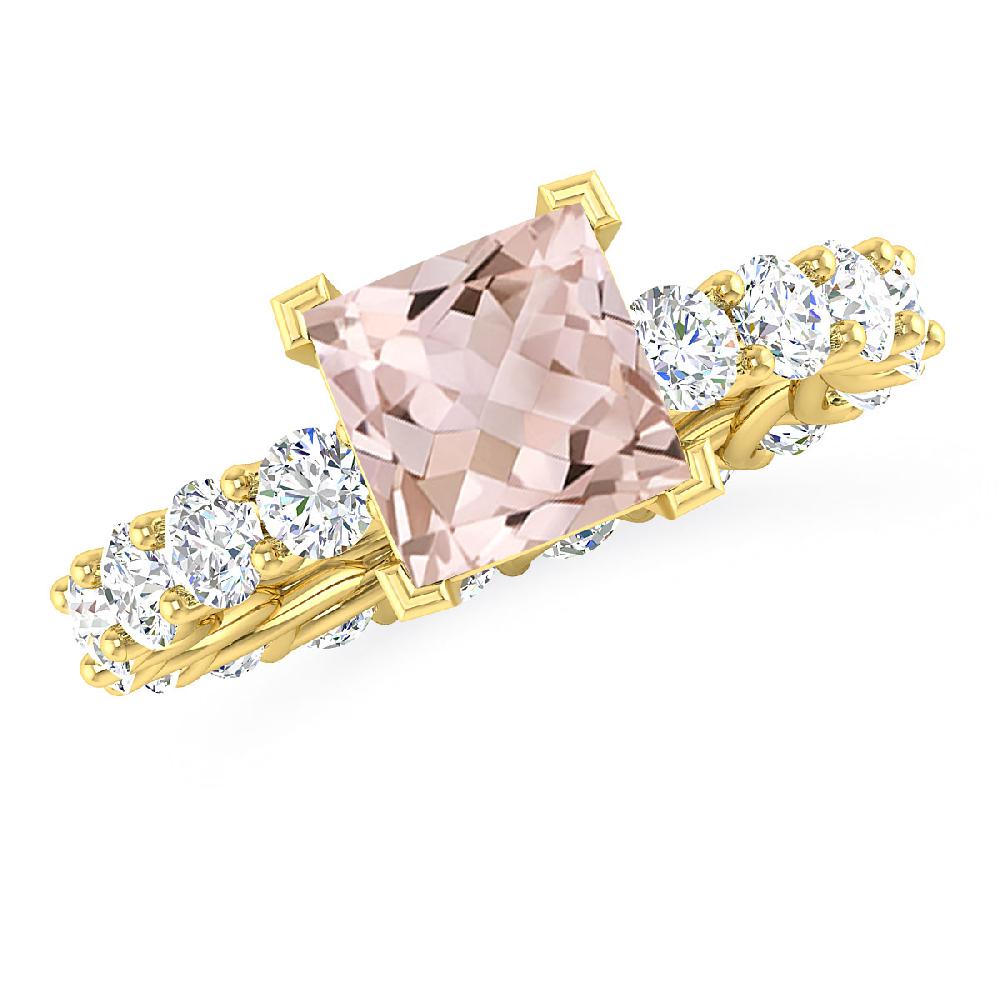 Yellow Gold - Morganite