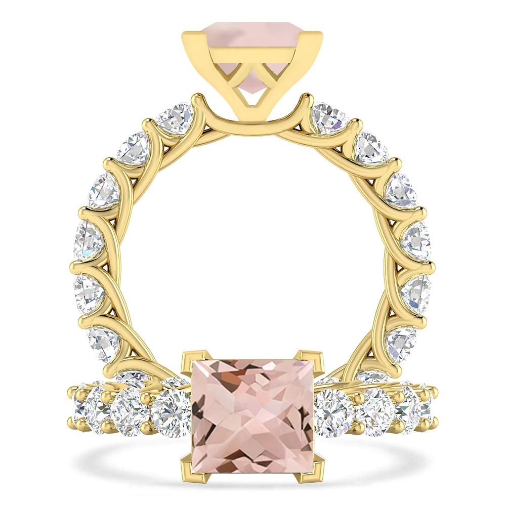 Yellow Gold - Morganite