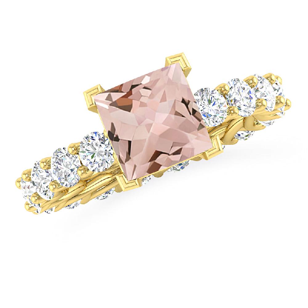 Yellow Gold - Morganite