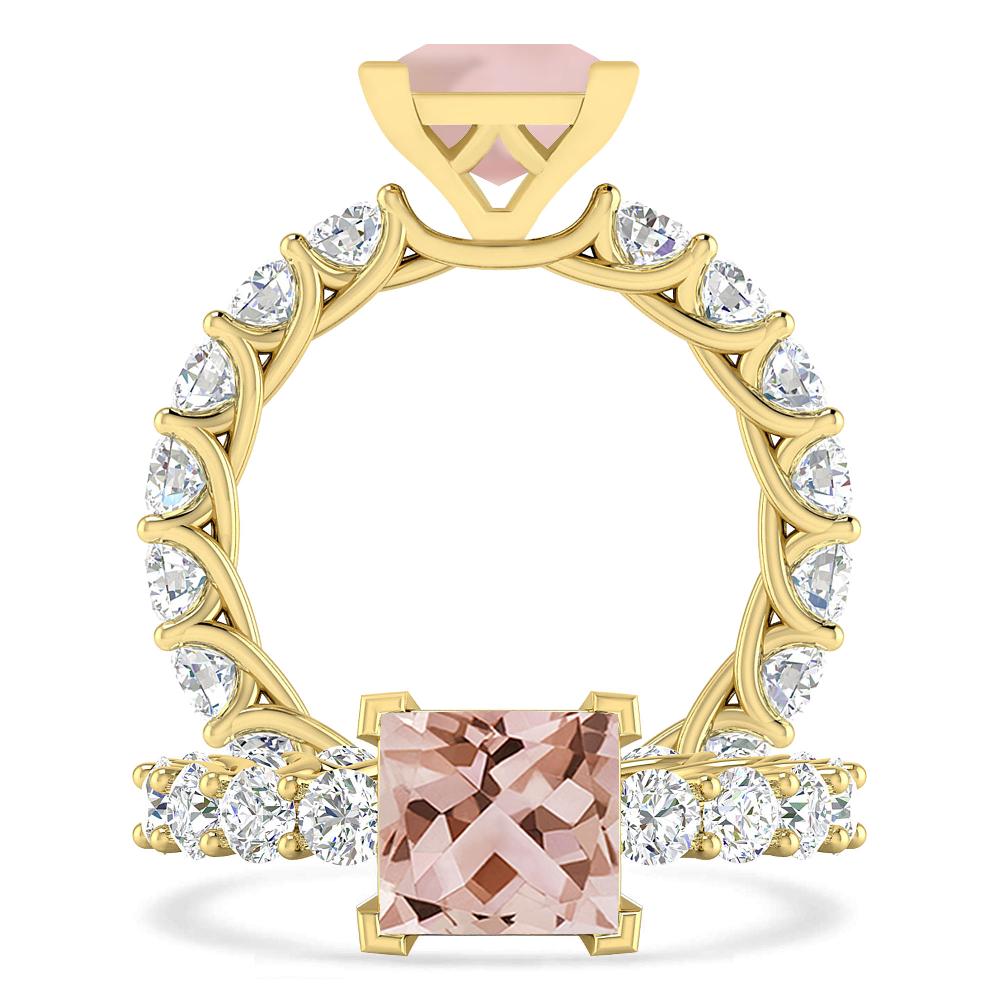 Yellow Gold - Morganite