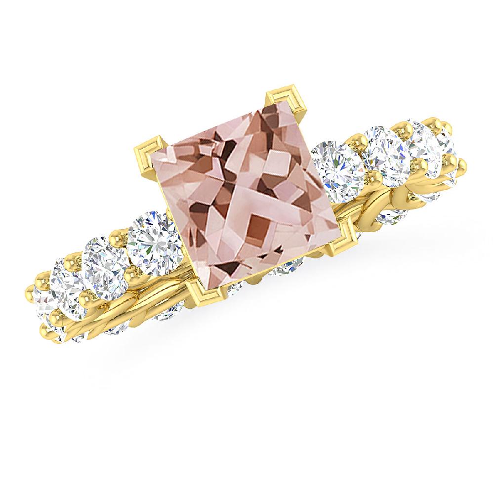 Yellow Gold - Morganite