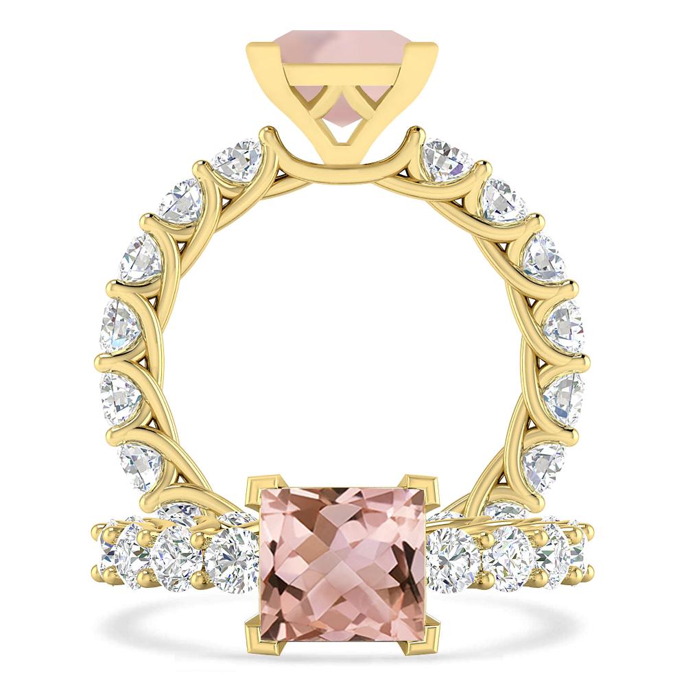 Yellow Gold - Morganite