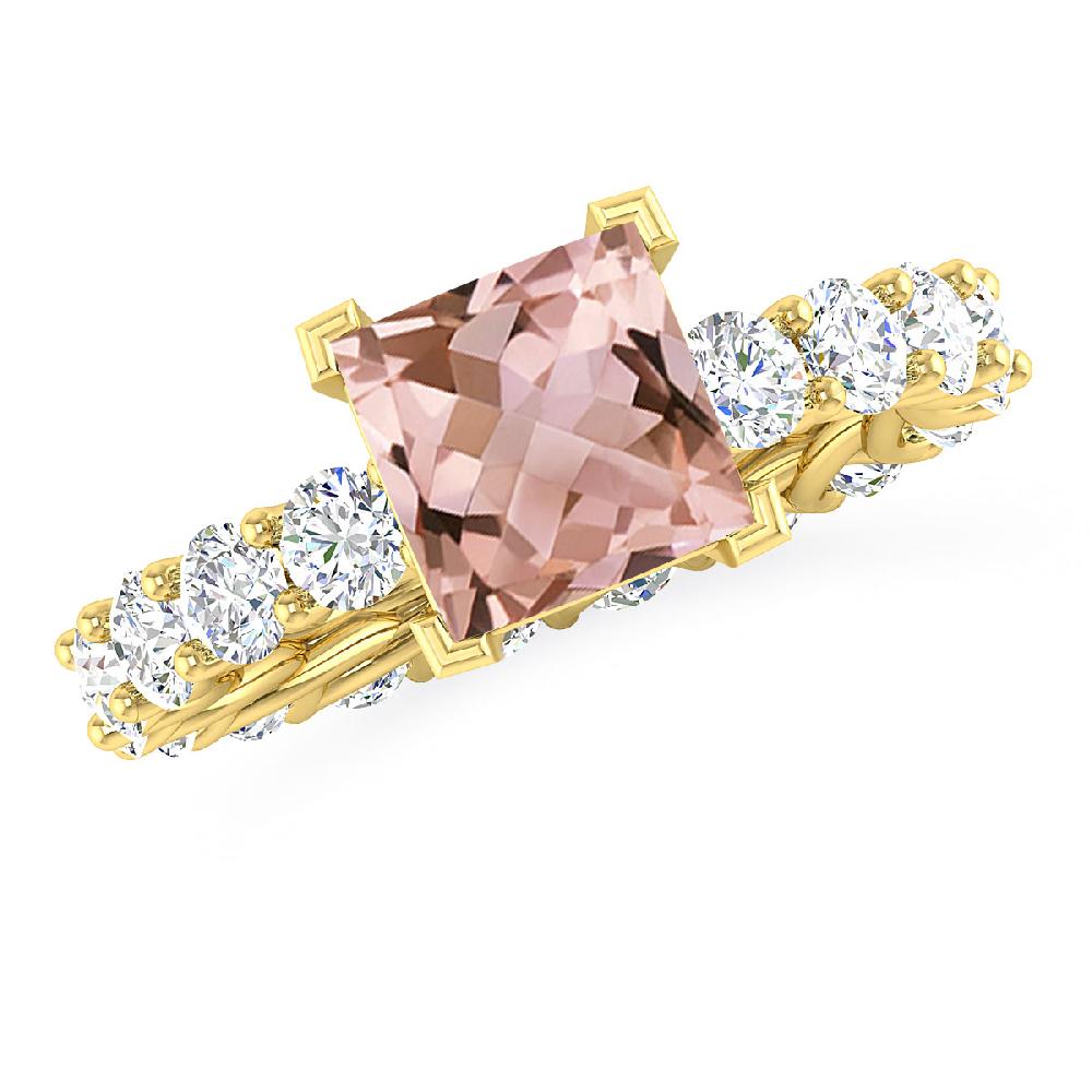 Yellow Gold - Morganite