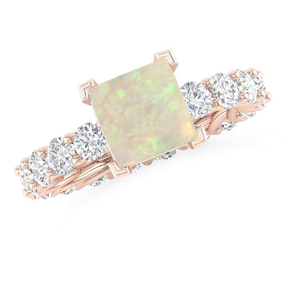 Rose Gold - Opal