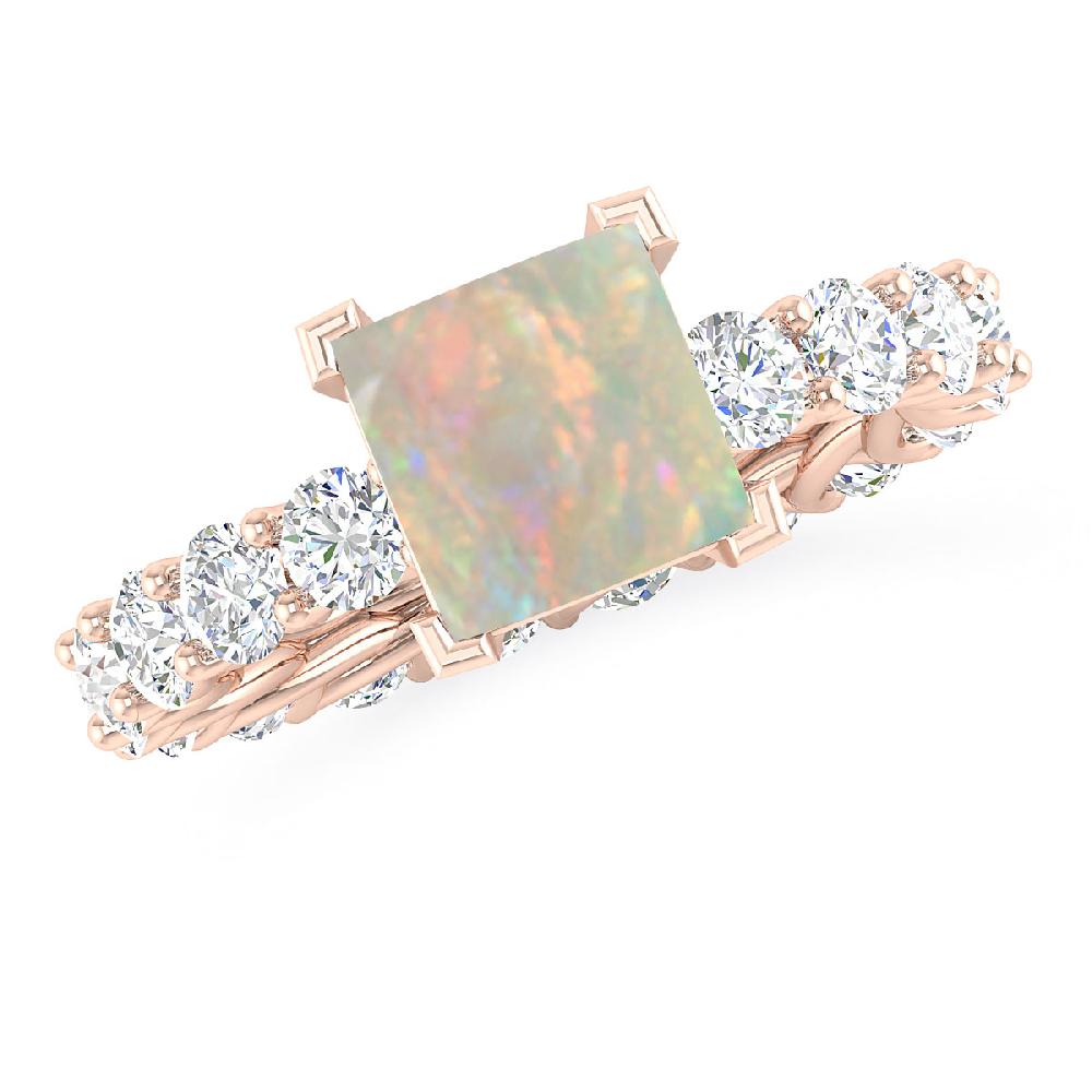 Rose Gold - Opal