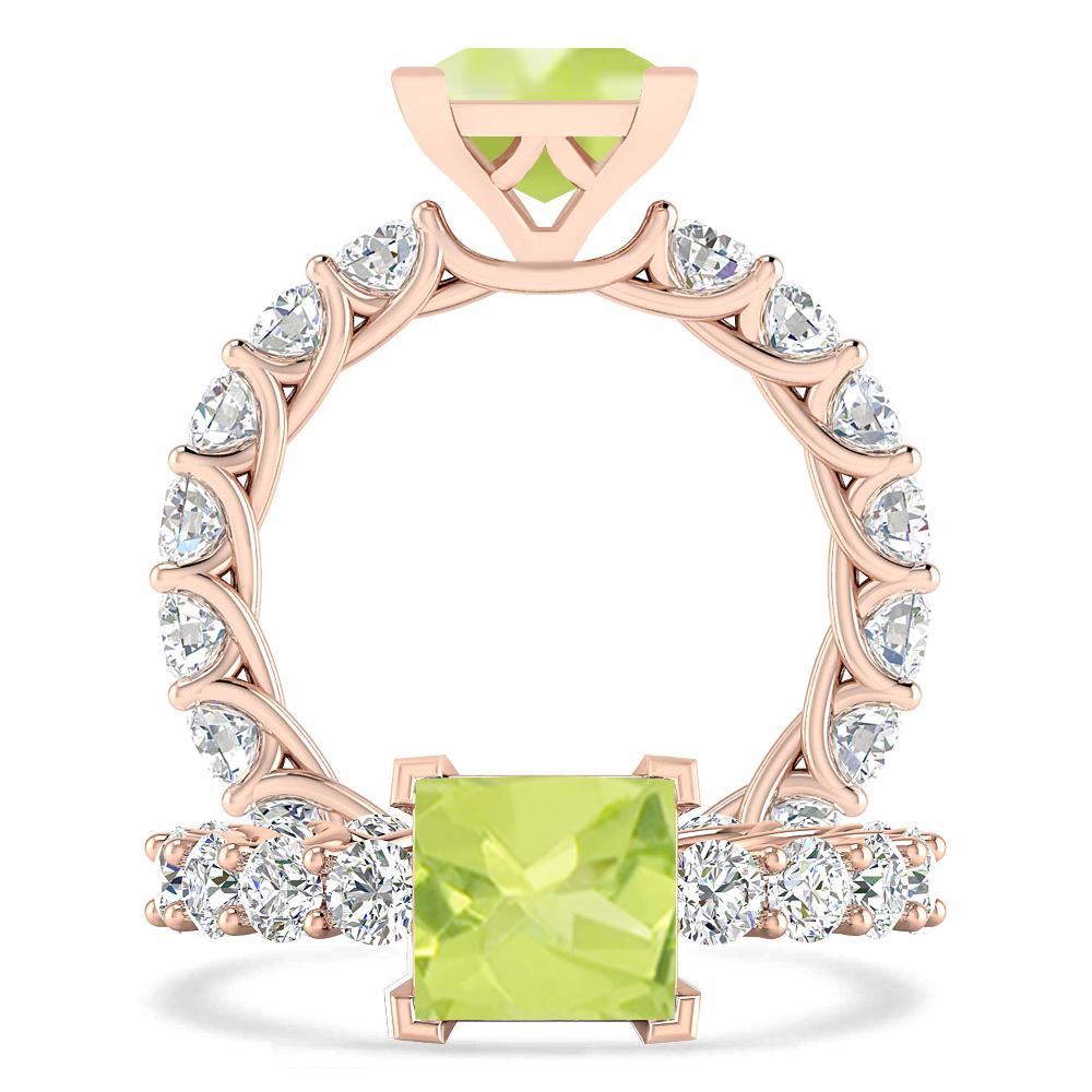 Rose Gold - Peridot