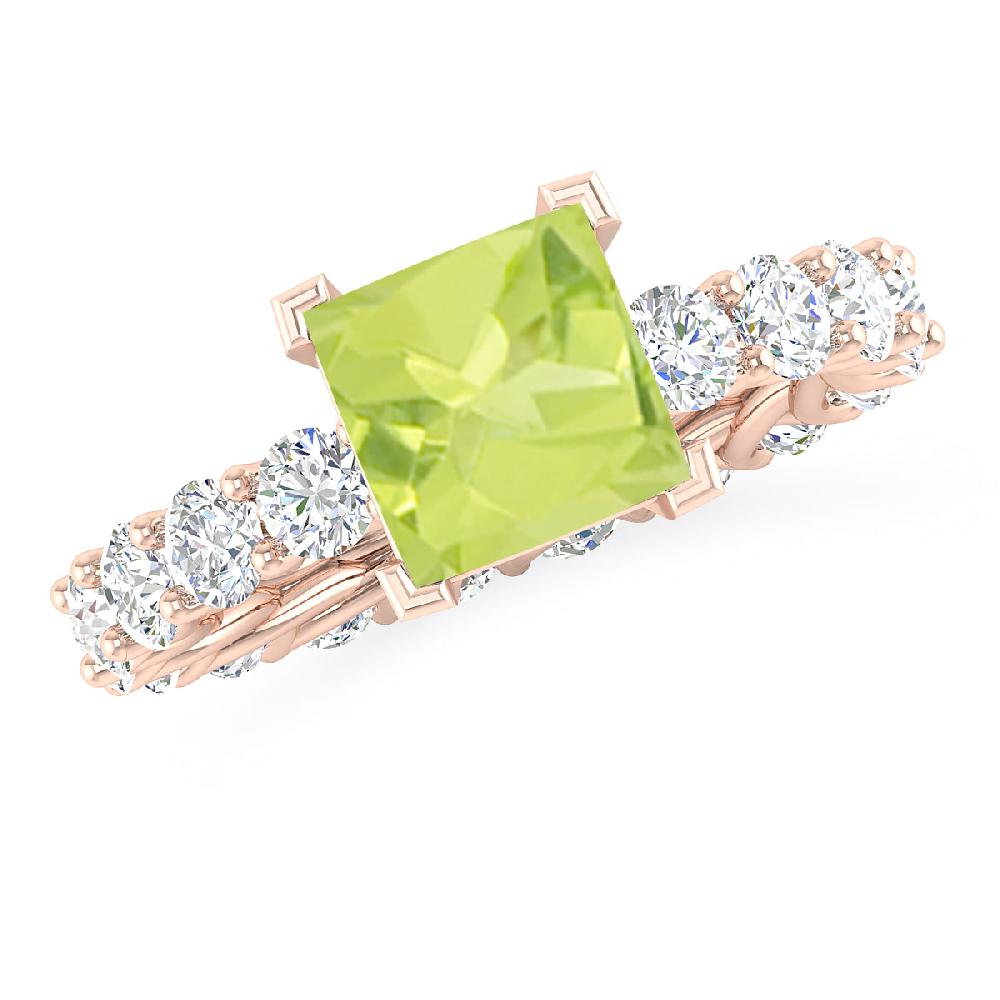 Rose Gold - Peridot