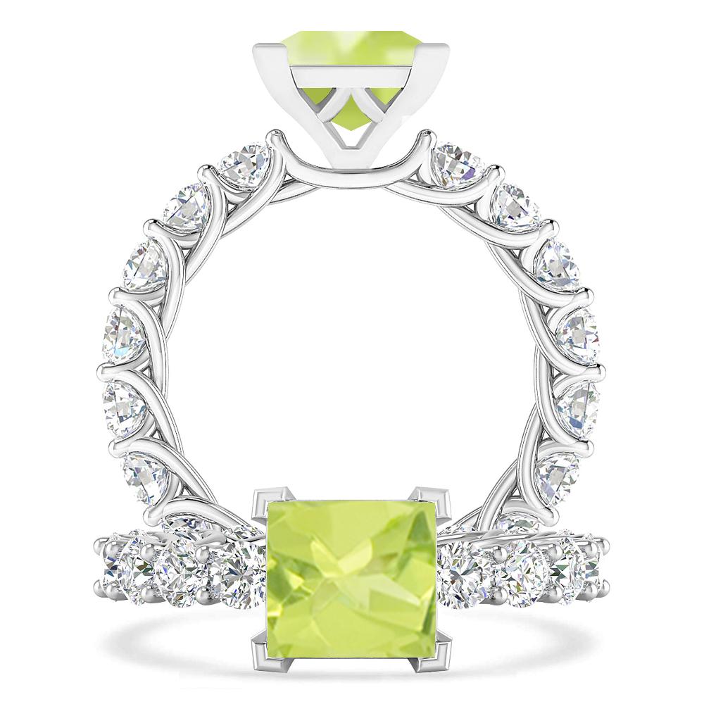 White Gold - Peridot