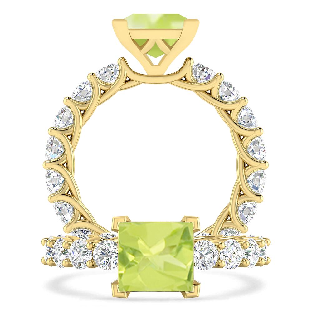 Yellow Gold - Peridot