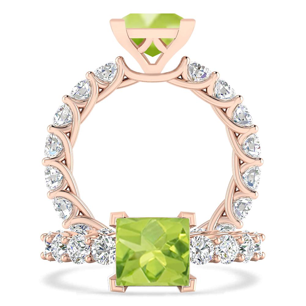 Rose Gold - Peridot